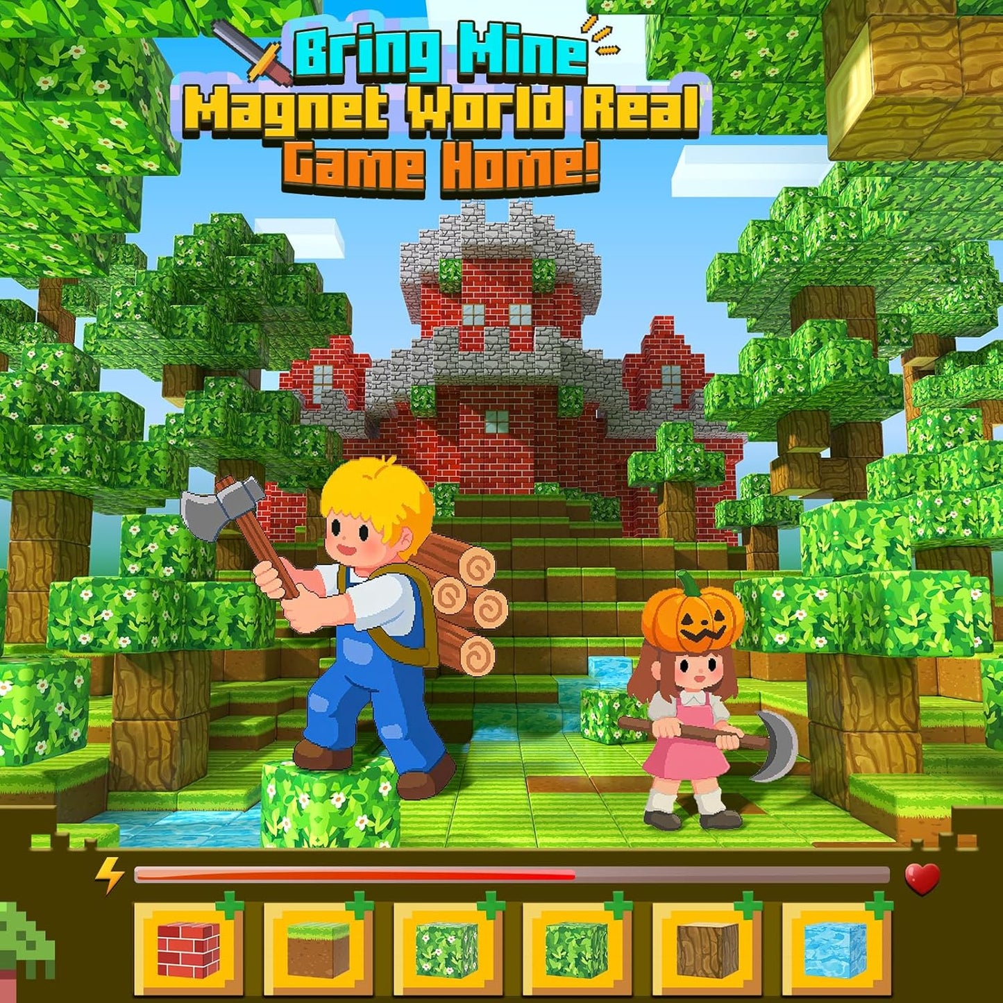 Juego de estimulación Minecraft